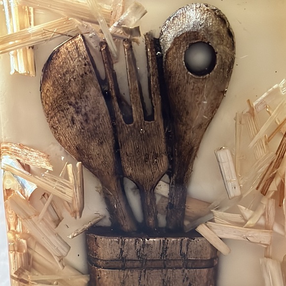 1970s ColorFlo lucite, resin toothpick holder kitschy, retro - Picture 6 of 9